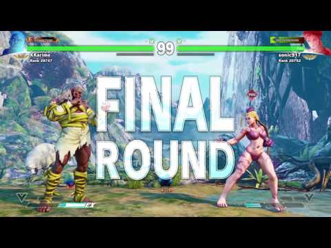 STREET FIGHTER V Casual Match Cammy (sonic917) VS Urien (KKarime)