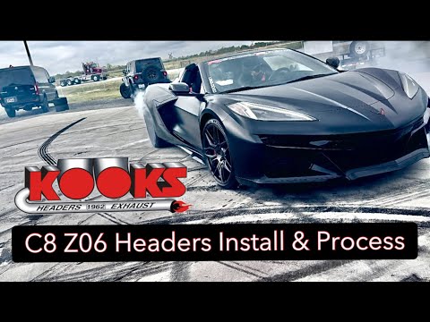 C8 Z06 Kooks Headers Install & Proper Post-Install Procedure To See Power Gains