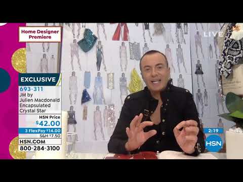 JM by Julien Macdonald Encapsulated Crystal Star