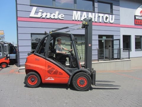 Gazowy wózek widłowy Linde H45T 2009 BD 4290G
