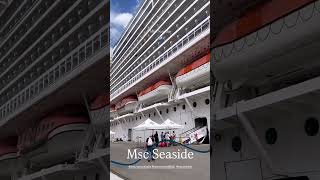 Vieni via con me su questa nave gigante ⛴️ Msc Seaside con msc friend annamaria baratta 🫶 #navedacro