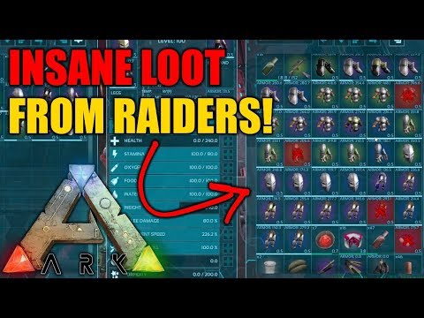 INSANE LOOT FROM RAIDERS! (THEY BROKE IN)  - Tribe Official PVP - Ark Survival Evolved