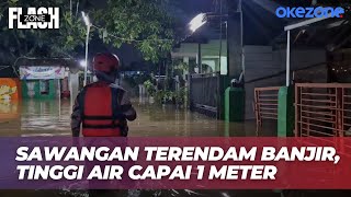Download lagu Banjir Setinggi 1 Meter Rendam Sawangan Depok, Relawan Pramuka Bantu Evakuasi Warga | Flash Zone mp3