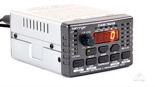 Video thumbnail for SHARK FBQ100 Automatic Feedback Destroyer by Behringer
