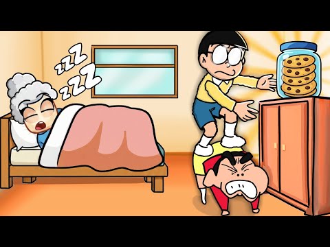 Stealing Cookies From Granny House! 😱