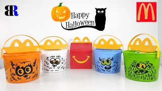 Halloween Boo Bucket | 2024 McDonalds Happy Meal Set Collection | Full Set