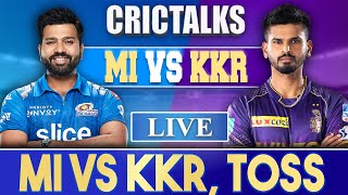 Live: MI VS KKR, Match 56, Mumbai | CRICTALKS | TOSS & PRE-MATCH | IPL LIVE 2022