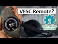 VESC Remote With A Floatwheel ADV2