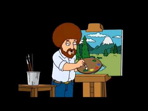 Bob ross in Family Guy