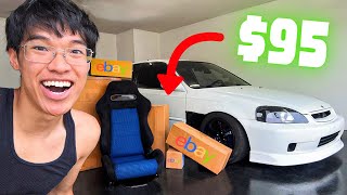 Upgrading my Car with ONLY EBAY Products!