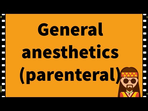 Pharmacology- General anesthetics- Anesthesia- CNS MADE EASY!