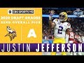 Vikings find a WR REPLACEMENT in Justin Jefferson and the 22nd pick | 2020 NFL Draft | CBS Sports HQ