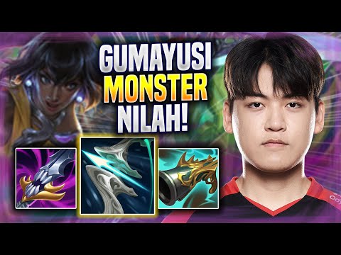 GUMAYUSI IS A MONSTER WITH NILAH! - T1 Gumayusi Plays Nilah ADC vs Lucian! | Season 2022