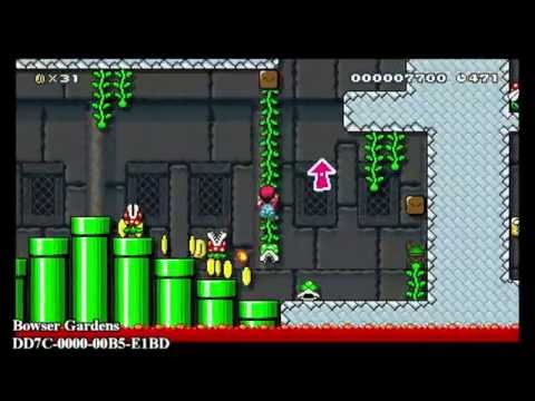 Super Mario Maker : Bowser Garden