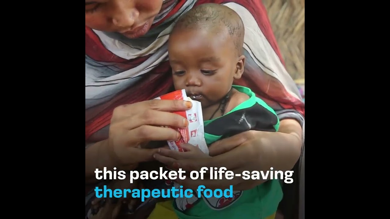 You can help deliver a Packet of Hope to malnourished children.