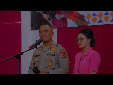 Welcome and Farewell Parade Kapolres Way Kanan .