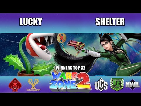 Warp Zone 2 - Winners Top 32 - Lucky(Piranha Plant) Vs. Shelter(Bayonetta)