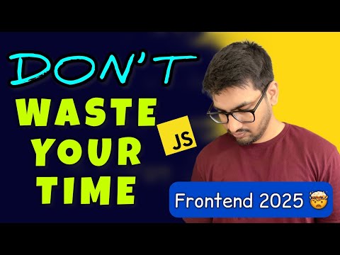 Learning Frontend Development in 2025 lol