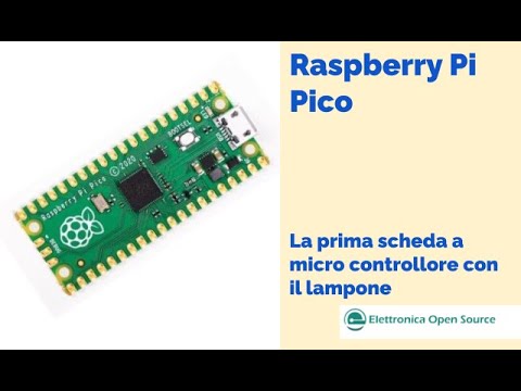 Raspberry Pi Pico: la prima scheda a micro controllore con il lampone
