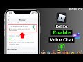 How To Get Voice Chat on Roblox (2024) | Enable Voice Chat In Roblox