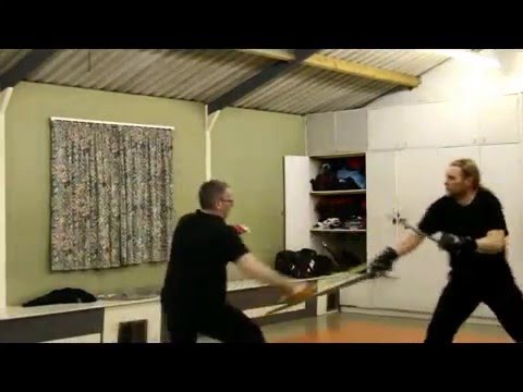 Cudgel Vs Sword & Buckler. English Martial Arts