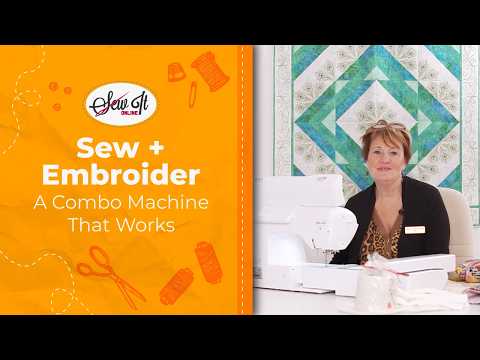 Baby Lock Vesta: 6x10 Hoop, Sideways Sewing, and Embroidery in One Machine