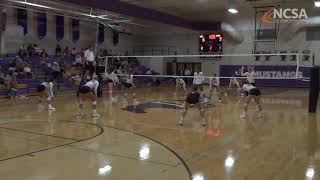 Mason Morrow, #7, Class of 2021, Libero   Highlight #4 2019