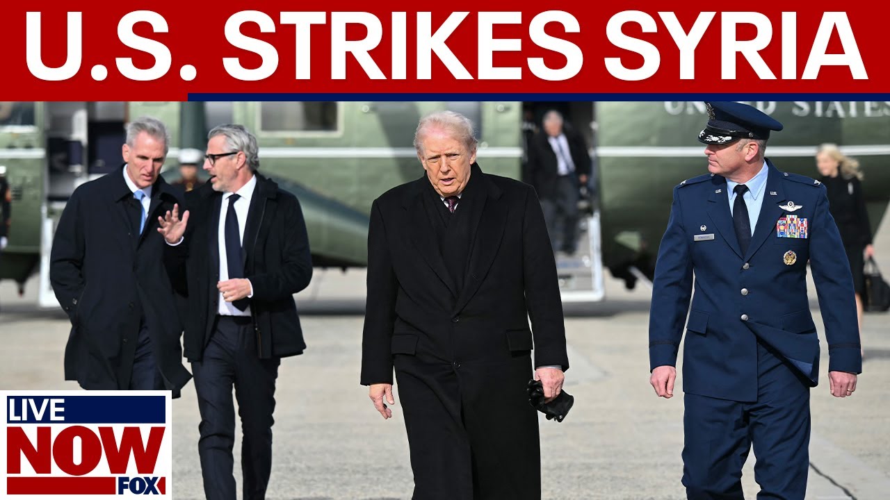 BREAKING: US airstrike on ISIS in Syria