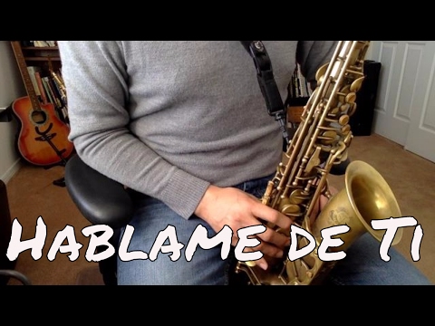 Hablame de Ti - Banda MS Tutorial de Sax