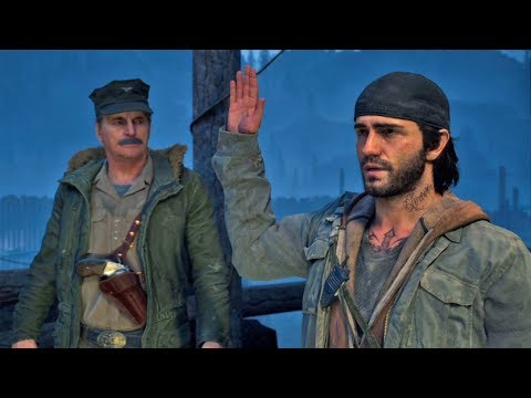 Days Gone Walkthrough PS4 PRO 100% Gameplay Part 24 Meet Colonel Garret Military Camp