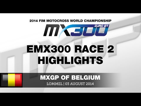 EMX300 of Belgium 2014 Race 2 Highlights - Motocross