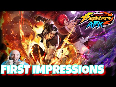 The King Of Fighters AFK First Impressions Review - YouTube