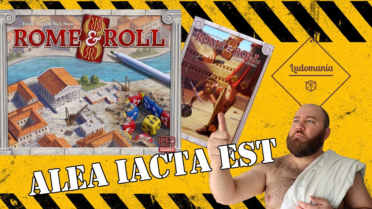 Ludomanía: Review de Rome and Roll y Expansión Gladiadores