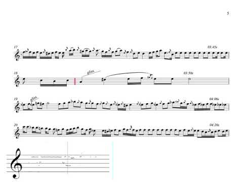 Ercümend Batanay -Taksim improvisation on Makam Huseyni - transcription