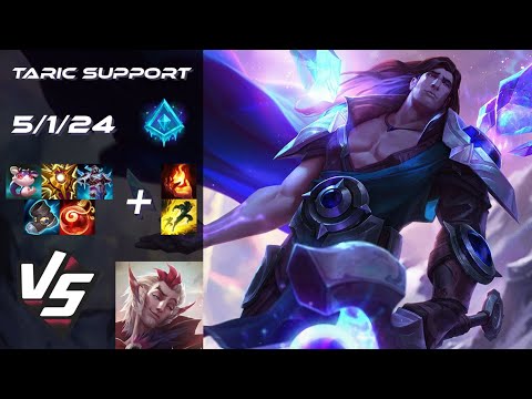 SUPPORT Taric vs Rakan - NA Grandmaster Patch 14.16
