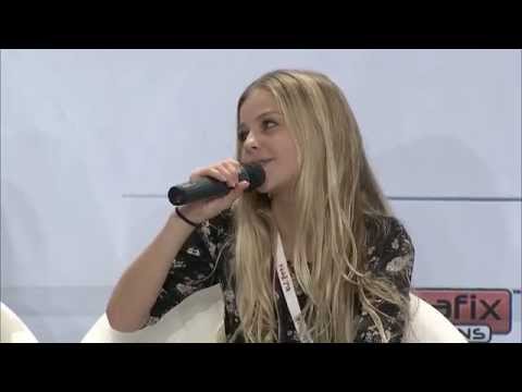 ESCKAZ live in Malta: Julia Kedhammar (Sweden) press-conference (PBS)
