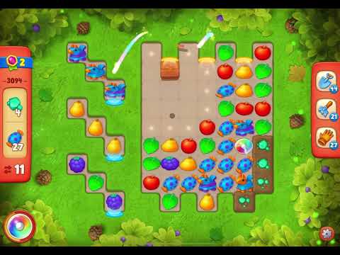 GardenScapes Level 3094 no boosters (9 moves)