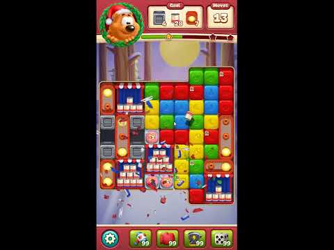 Toon Blast Level 7481 - NO BOOSTERS 🐻🐺🐱 | SKILLGAMING ✔️