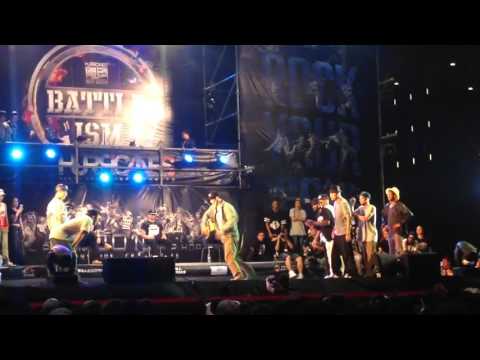 TOP4 | Team USA+Canada+UK vs Team Korea | Battle ISM 2015 Popping Crew battle