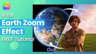 How to Make Viral Earth Zoom Out Effect in Seconds | Easy AI Video Tutorial