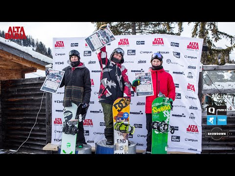 Snowpark Alta Badia: La Freestyla - Snowboard Showdown - 25.01.2015