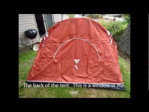 Putting up the Coleman Hooligan Two Person Tent