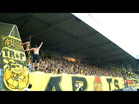 Aris Saloniki Fans in Vienna, 26.08.10, Part II