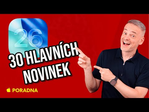 iOS 26 - Všechny novinky na jednom místě || APPLE PORADNA (72.)