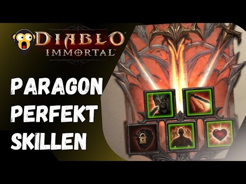 Diablo Immortal Paragon Point Distribution & Explanation | Tips & Tricks | German