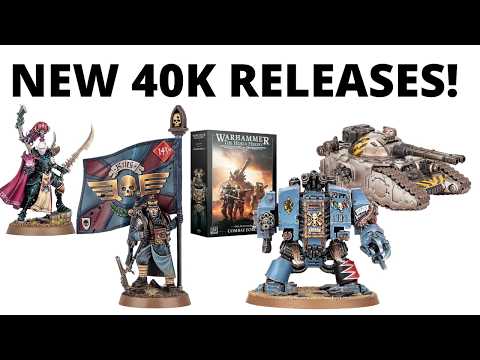 Big Warhammer 40K Release Week - Next Codex, Battleforce Set, Krieg Box, Fellblade + More Drukhari