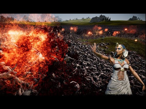Mission: Defend Queen Cleopatra against 1M Zombies | Ultimate Epic Battle Simulator 2 | UEBS2