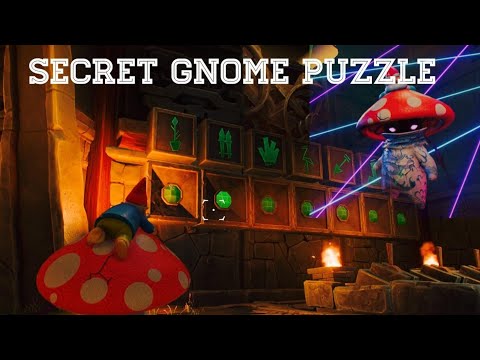 How to find the gnome puzzle in giddy park