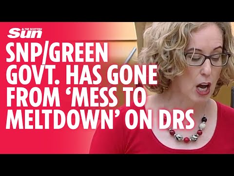 LORNA SLATER: Deposit Return Scheme cannot go ahead as currently planned