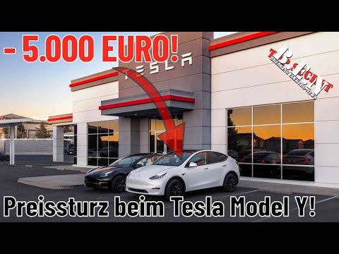 Preissturz bei Telsa: Model Y jetzt um bis zu 5.000 EURO günstiger!